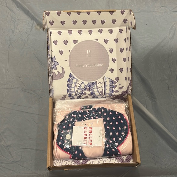 roller rabbit heart patchwork pjs